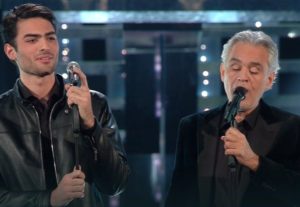 matteobocelli andreabocelli sanremo 19 QUESTO SANREMO NON CONVINCE! CALO NETTO DI ASCOLTI