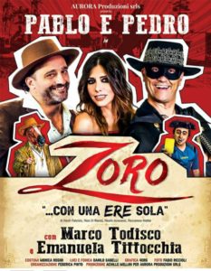 locan “Zoro… con una ere sola”, l’allegria torna a teatro