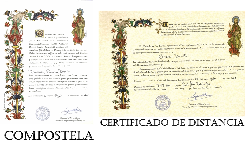 both es Credencial y Compostela